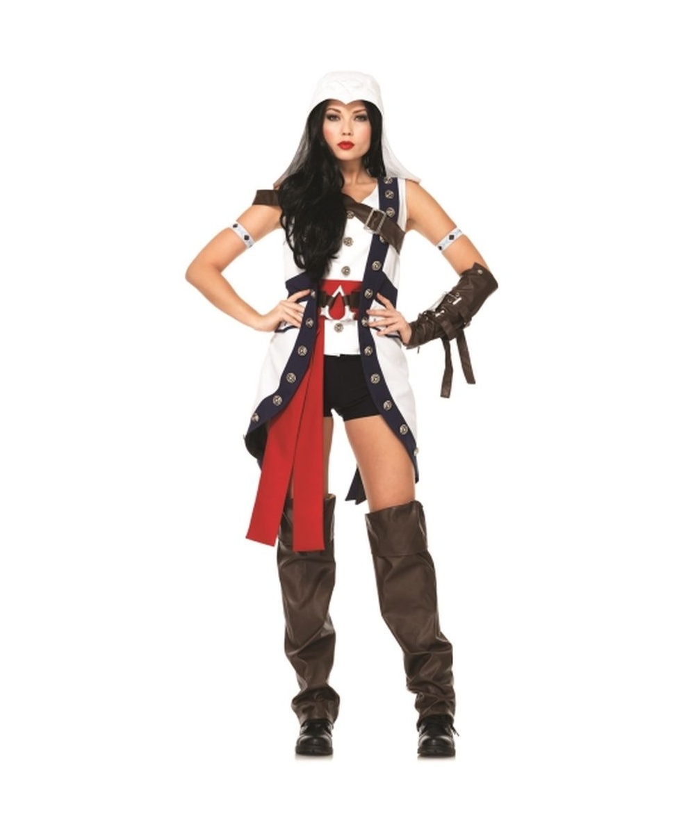  Womens Assassins Creed Connor Costume