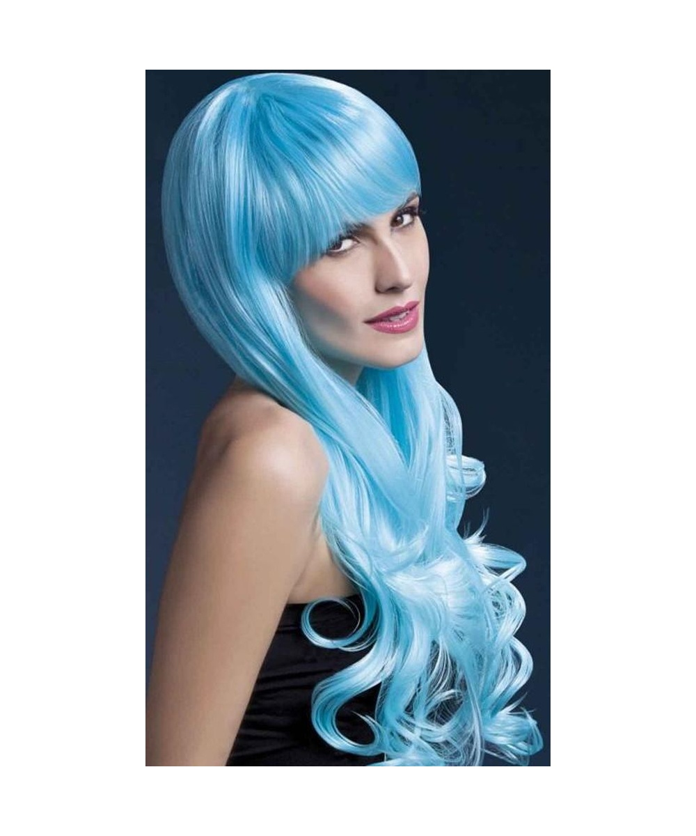  Womens Blue Mermaid Wig
