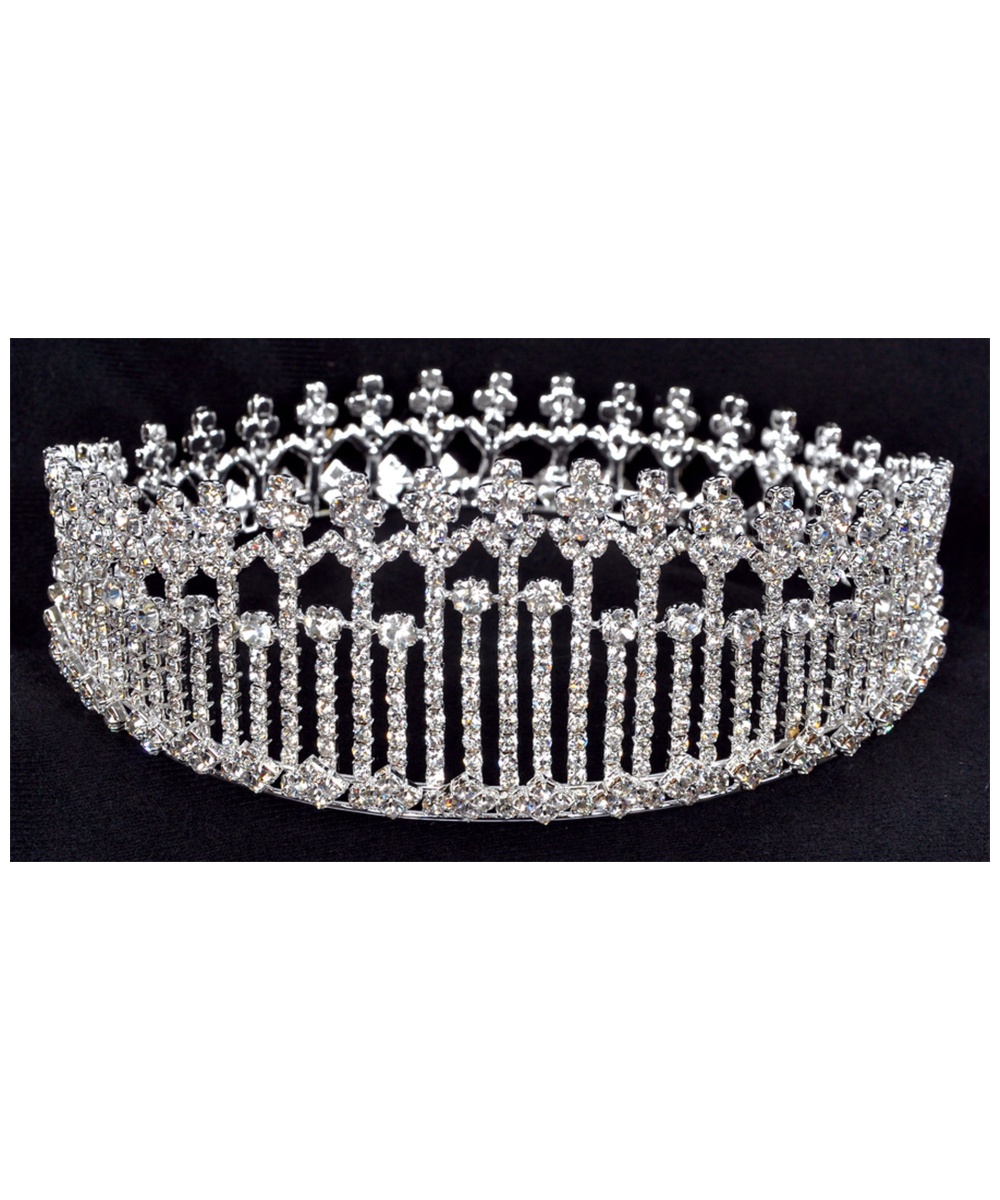  Womens Rhinestone Queen Crown