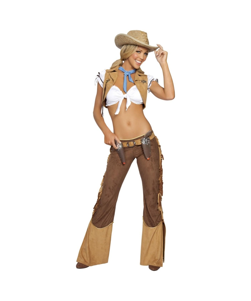 Western Sheriff Womens Costume - Sexy 