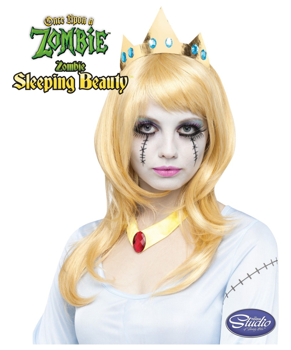  Zombie Sleeping Beauty Wig