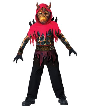 Devil Demon Dark Prince Boys Costume