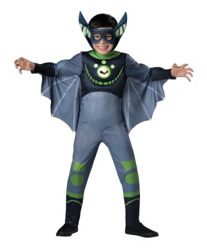  Boys Green Bat Costume