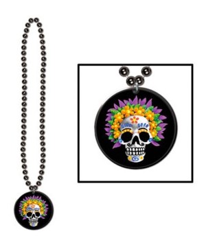  Day of the Dead Beads Medallion
