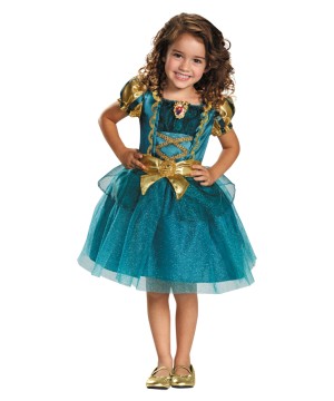 Princess Merida Classic Girls Disney Dress Costume
