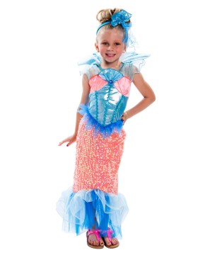Enchanting Mermaid Girls Costume