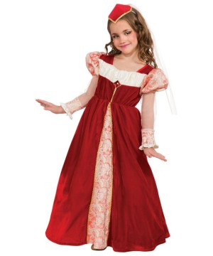 Ruby Jewel Princess Girls Costume - Princess Costumes