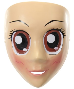  Googly Brown Eyes Anime Mask