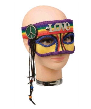  Hippie Rainbow Pride Masquerade Mask