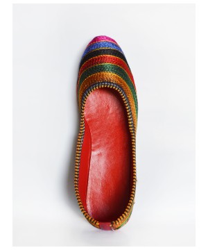  Indian Rainbow Handycrafted Flat Shoes