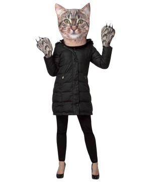 Kitty Photo Print Mask Costume