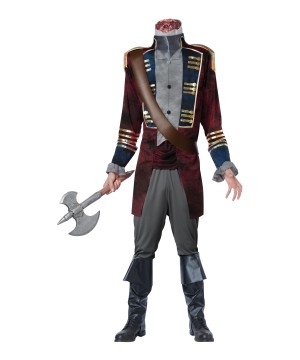 Fox Sleep Hollow Headless Horseman deluxe Mens Costume