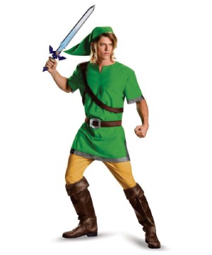 Legend of Zelda Hyrule Link Mens Costume