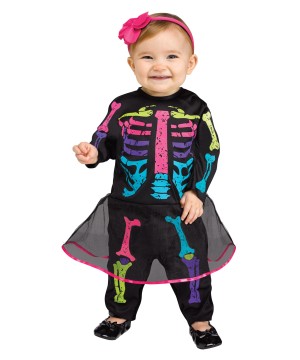 Neon Bones Baby Costume