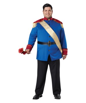 Hunky Storybook Prince Mens plus size Costume