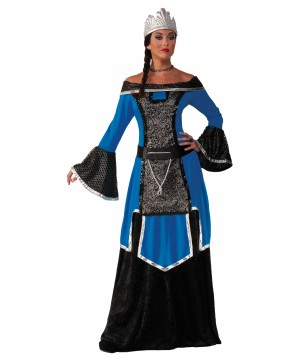 Blue Nobility Womens Queen Costume