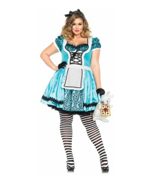 Vividly Alice plus size Womens Costume