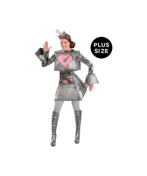 Robot Women plus size Costume