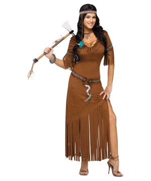 red indian costume