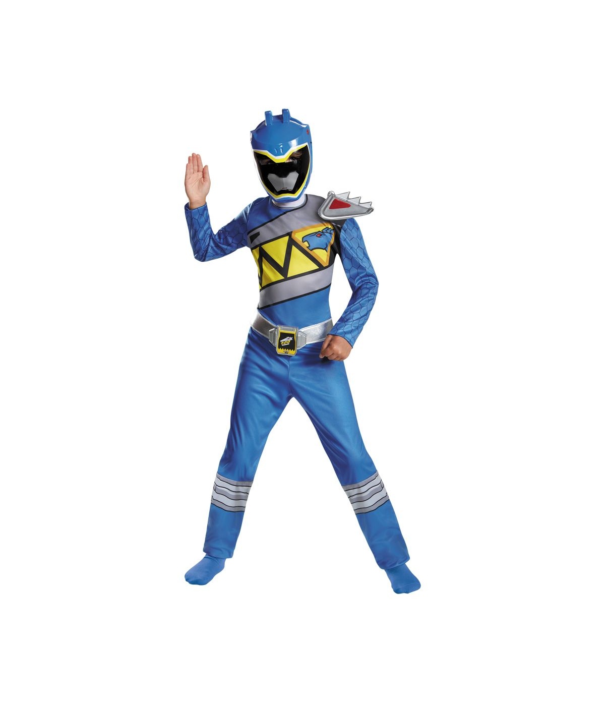  Boys Dino Charge Blue Ranger Costume