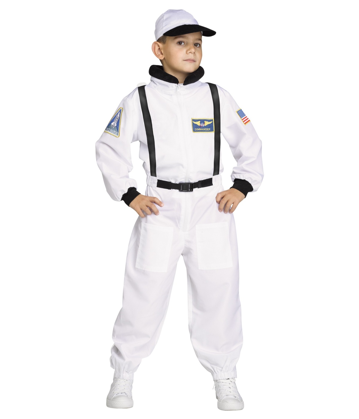  Boys Shuttle Commander Astronaut Costume