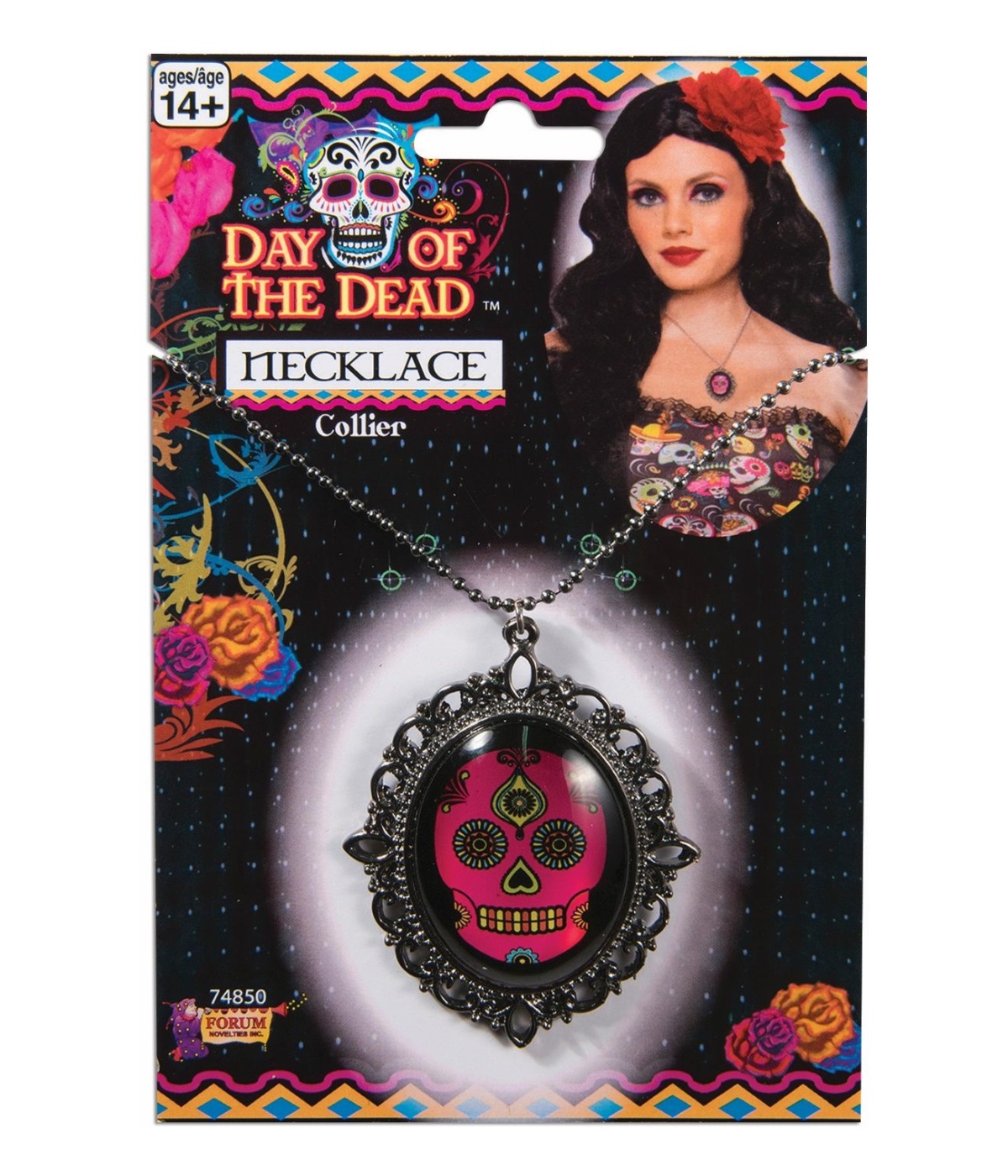  Day of the Dea Cameo Necklace