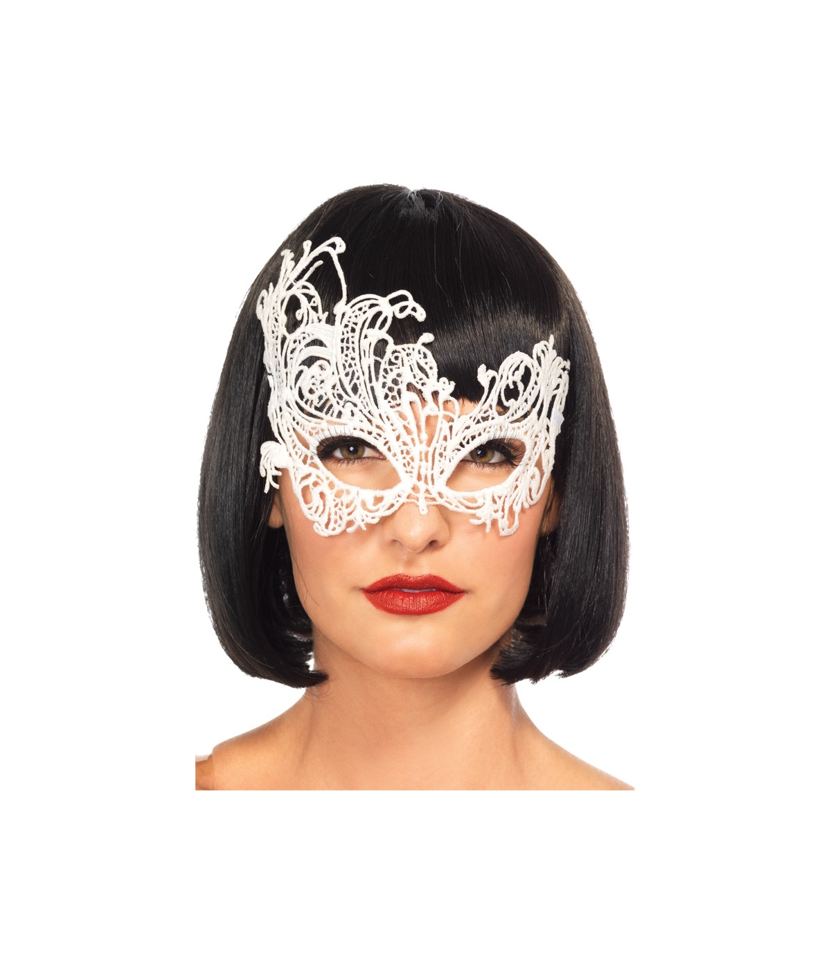  Fantasy Venetian White Mask