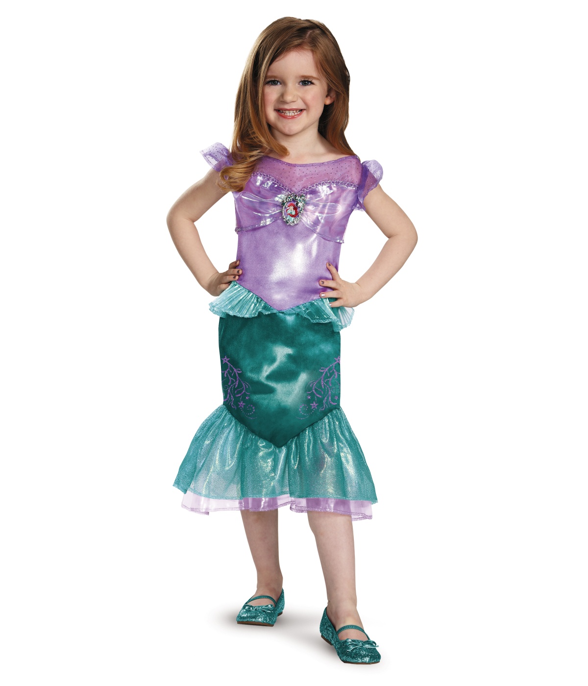 Classic Princess Ariel Girls Disney Dress Costume Disney Costumes 5969