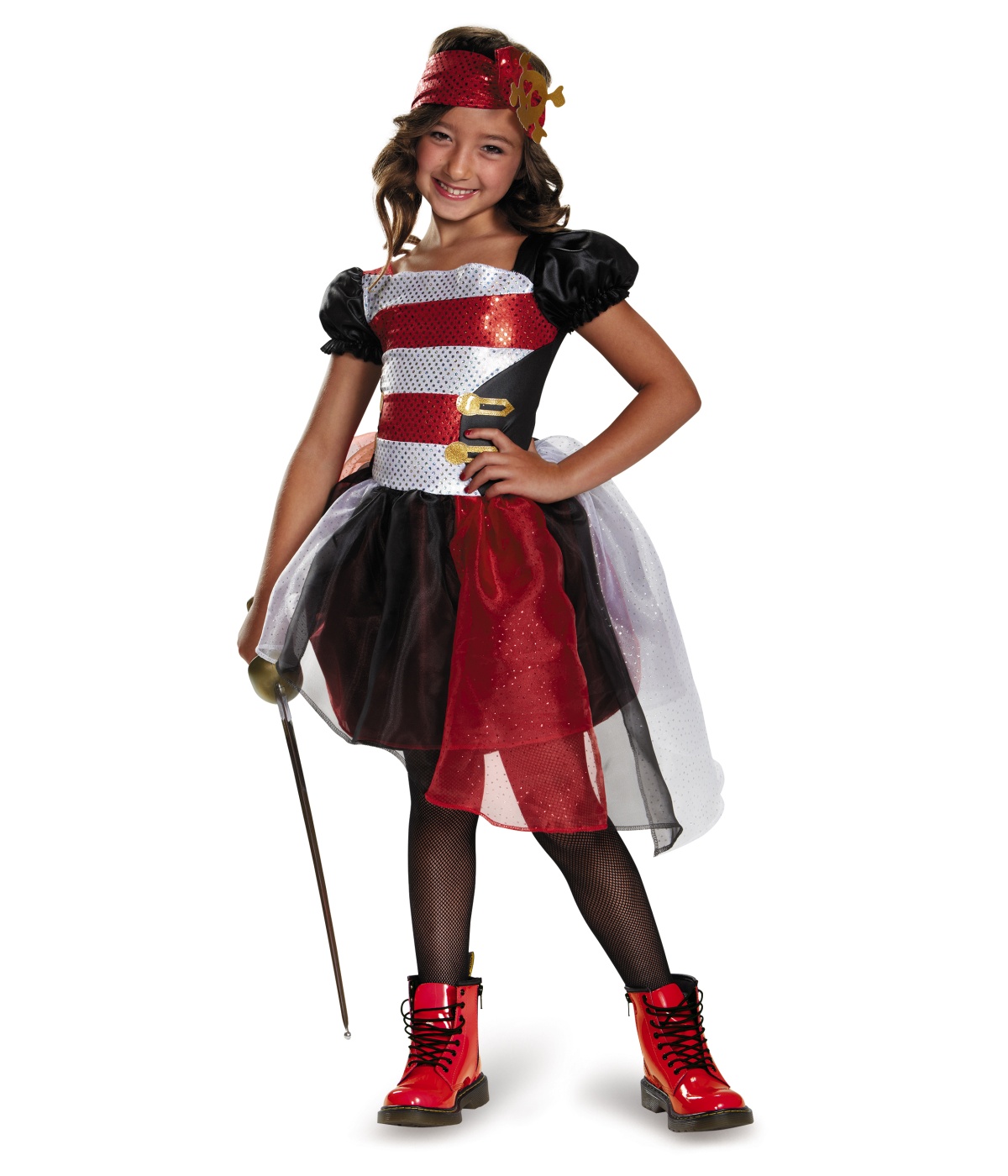  Girls Cutesea Pirate Darling Costume