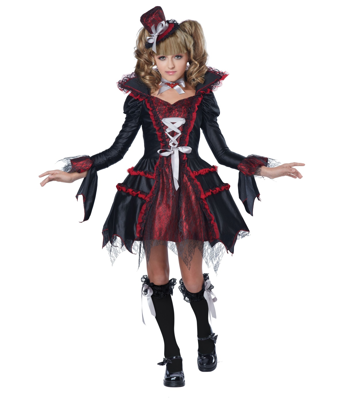  Girls Draculina Von Vamp Costume