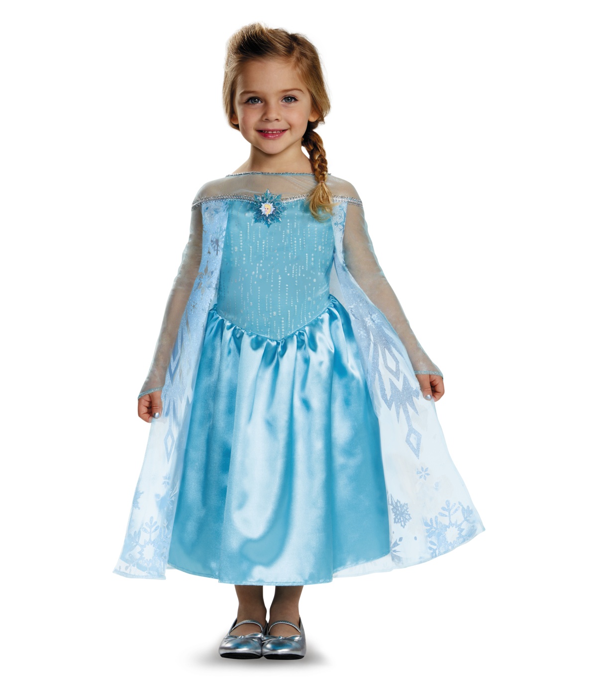  Girls Frozen Elsa Disney Costume