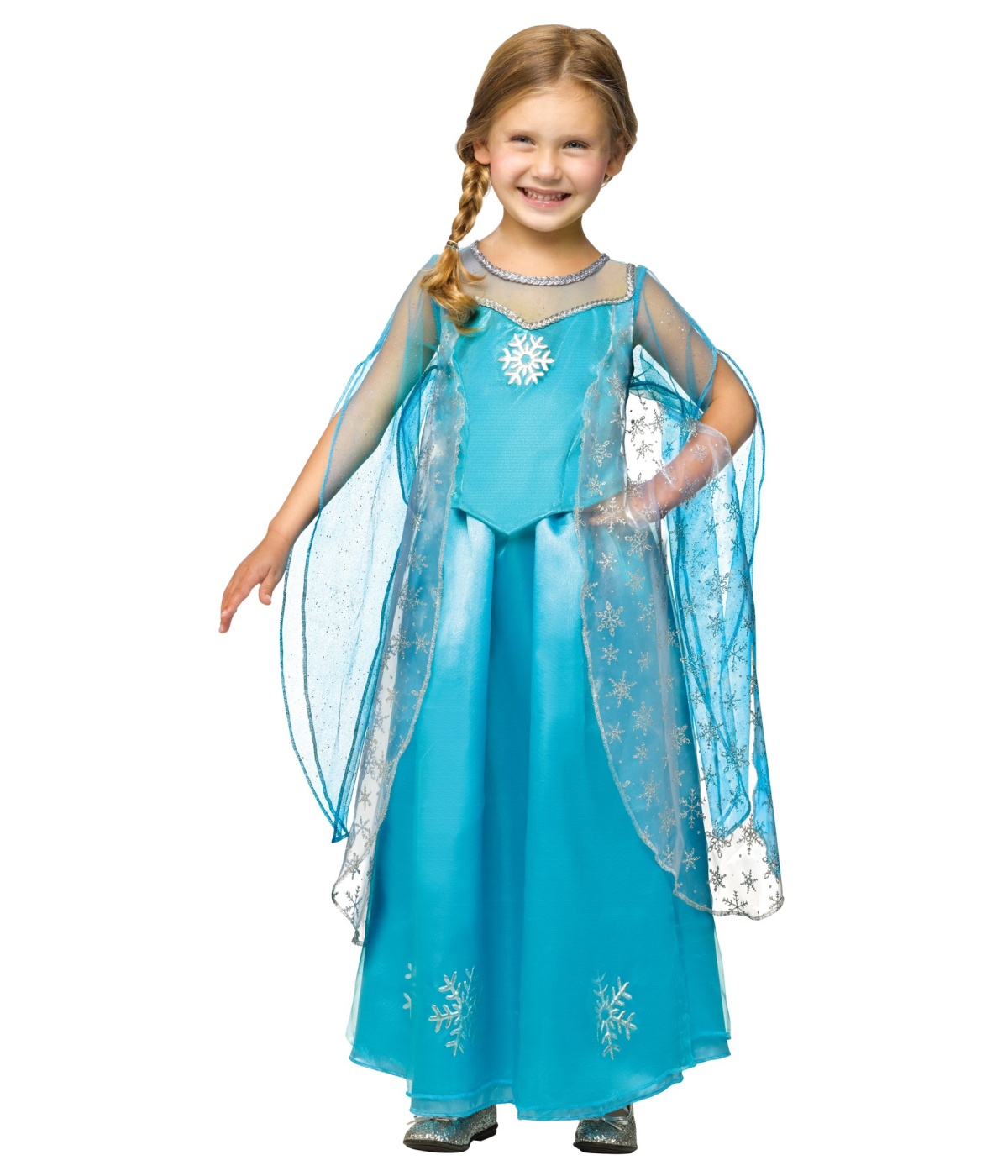 Ice Queen Gown Girls Costume - Disney Costumes