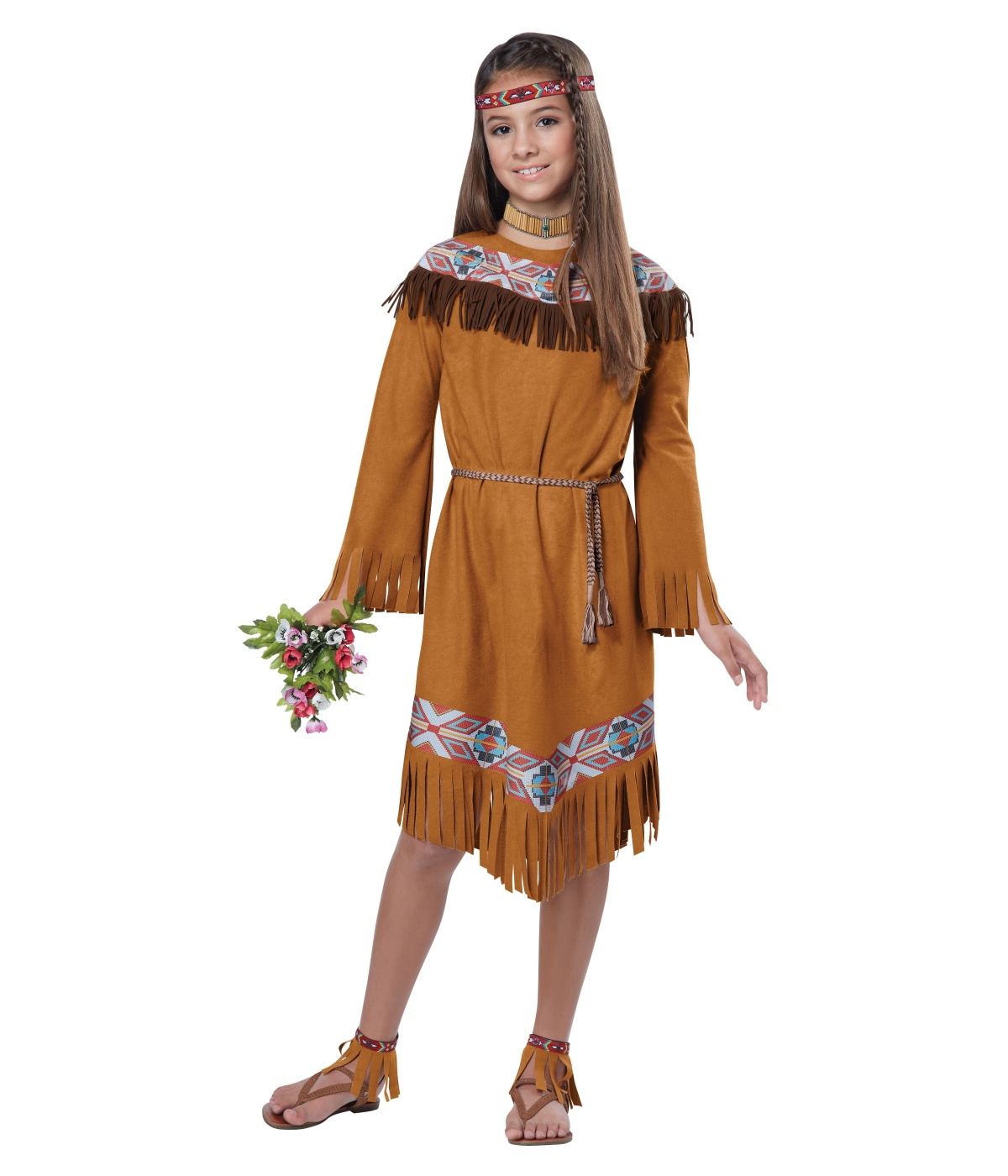  Girls Native American Indian Costume