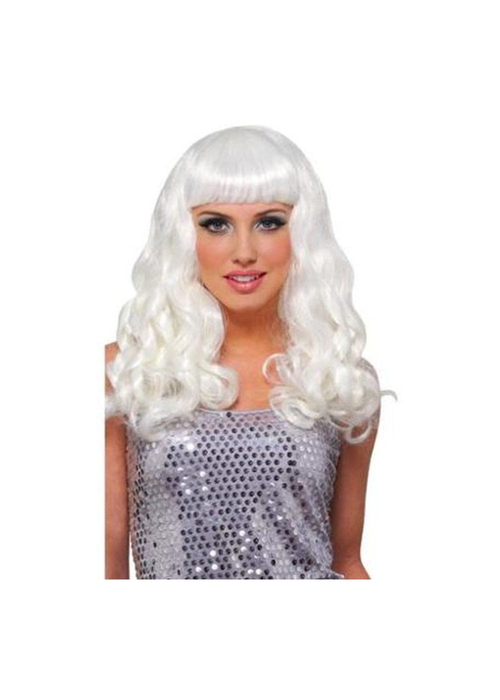  Girls Party White Wig