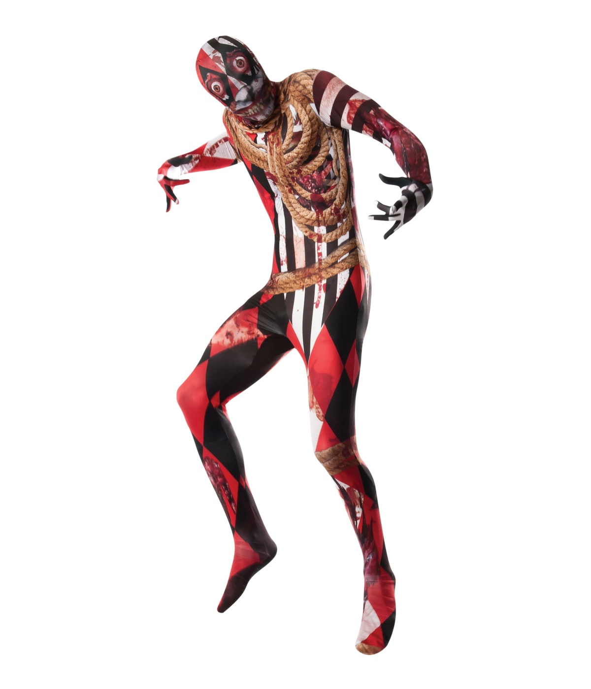  Mens Acrosplat Skin Suit Costume