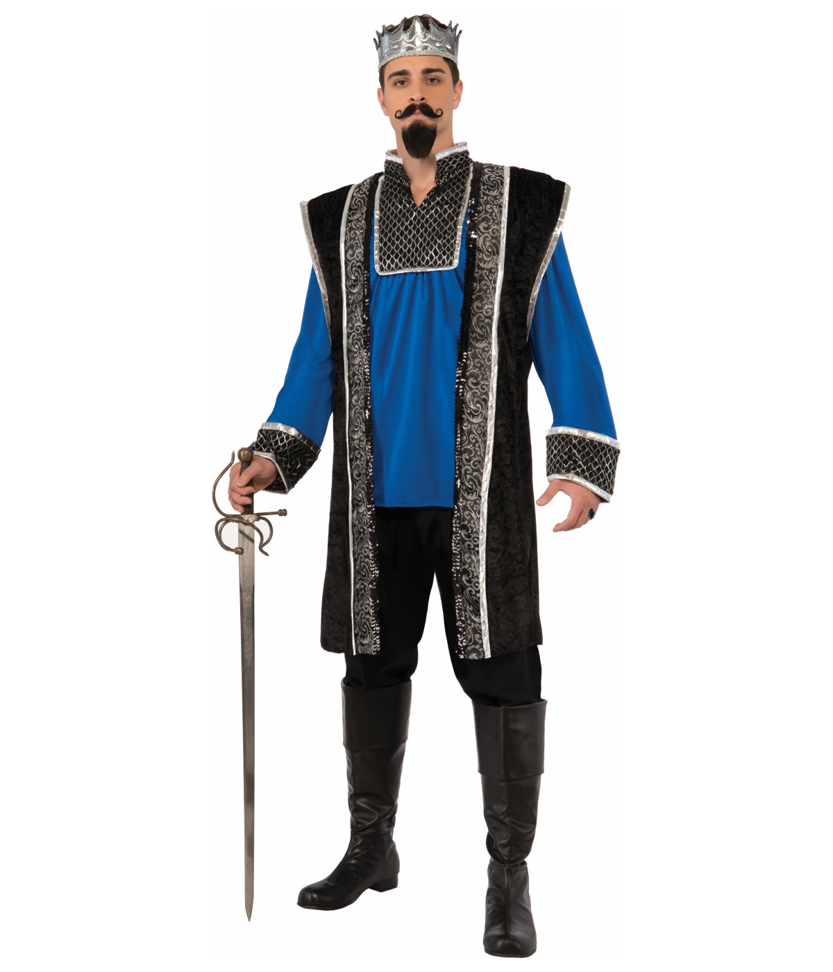 Noble Renaissance King Mens Costume