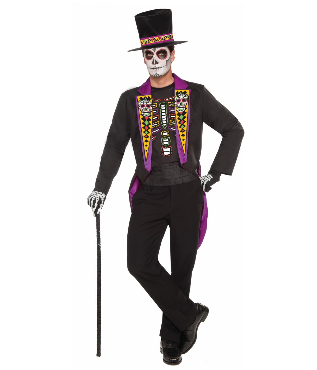  Mens Day of the Dead Costume