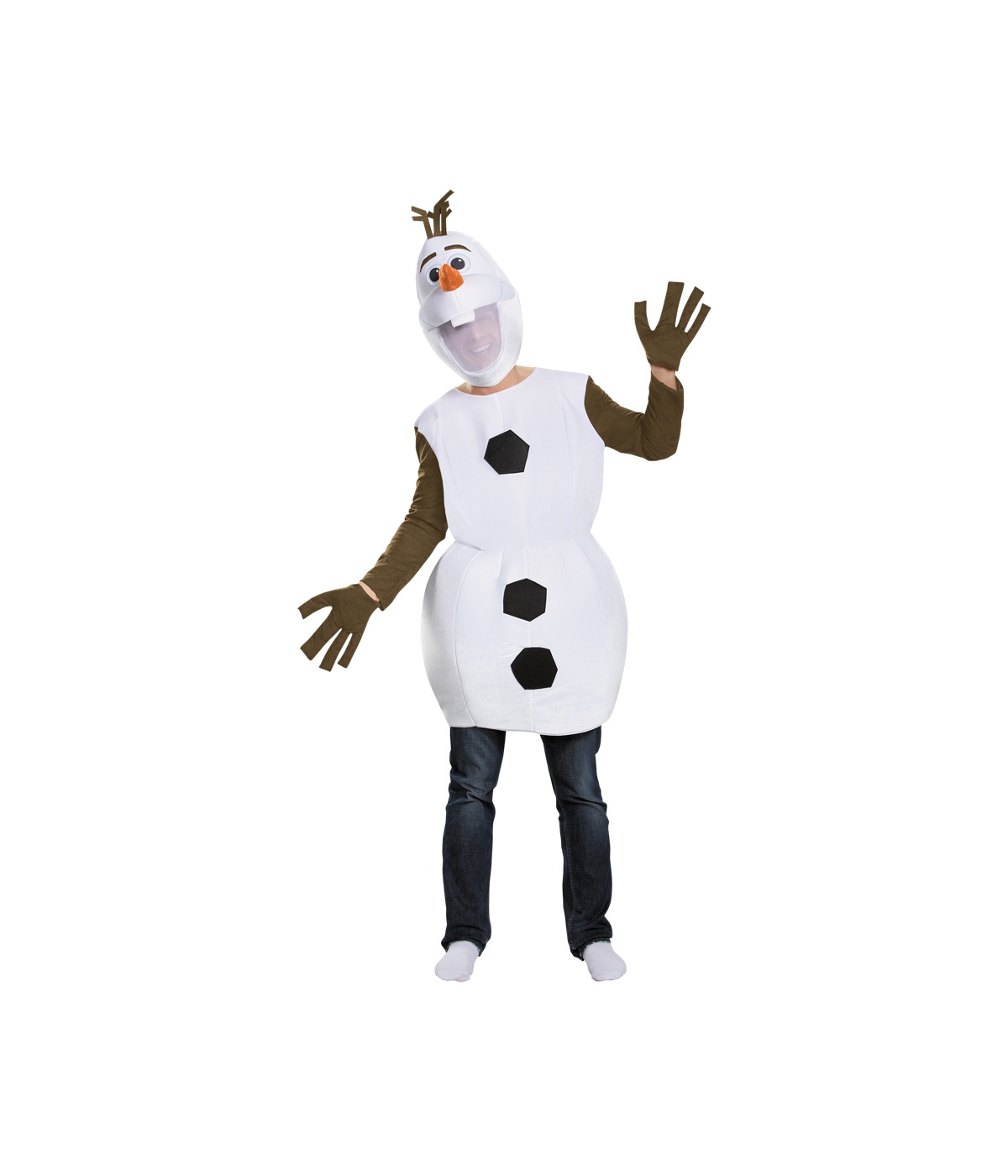  Mens Frozen Olaf Costume