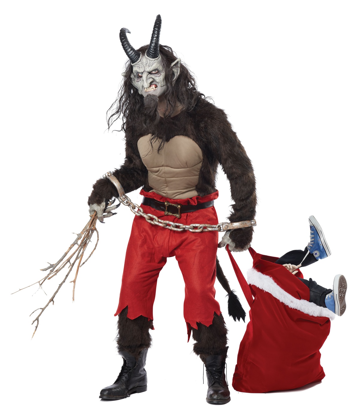  Mens Krampus Christmas Demon Costume