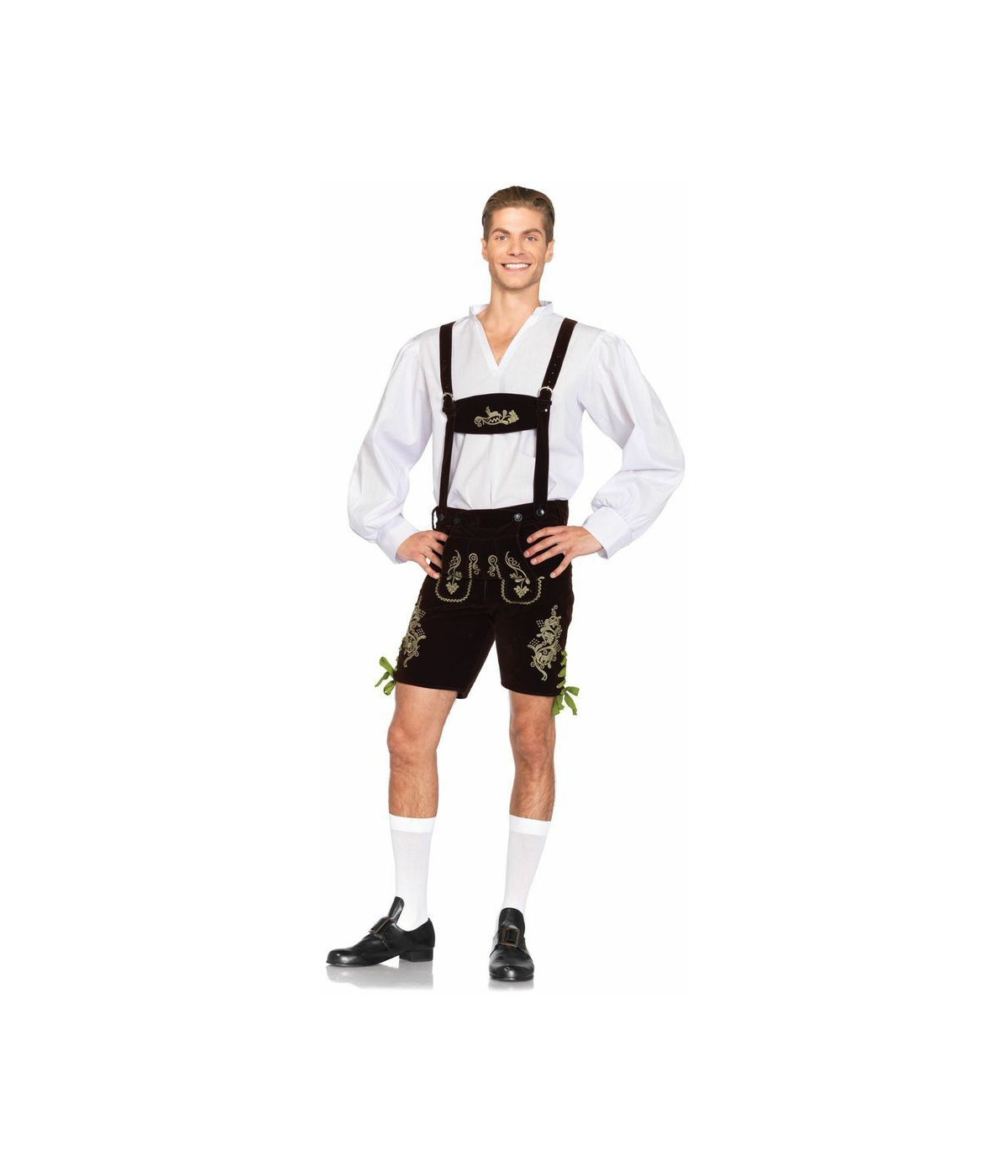 Too Much Leg Lederhosen Mens Costume