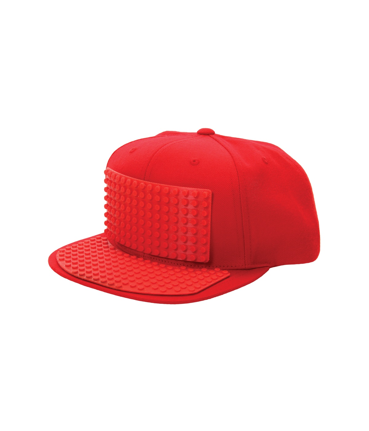  Red Brick Block Builder Hat