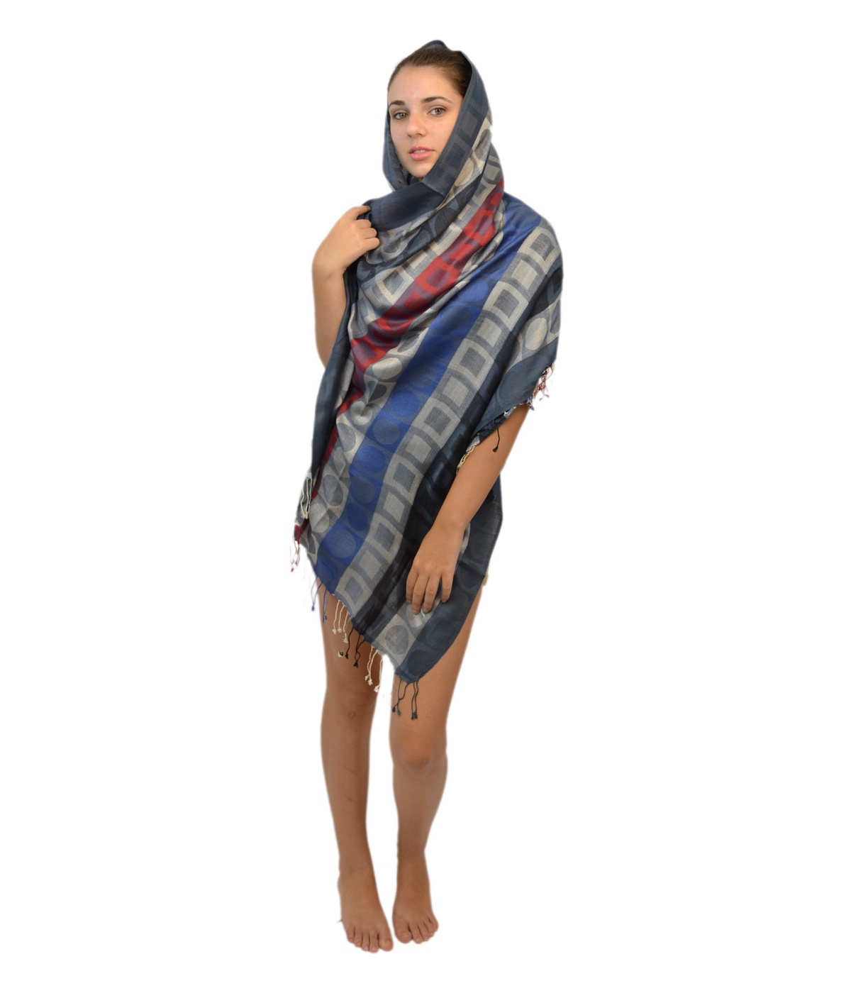 Indian silk scarves for women under $10 00