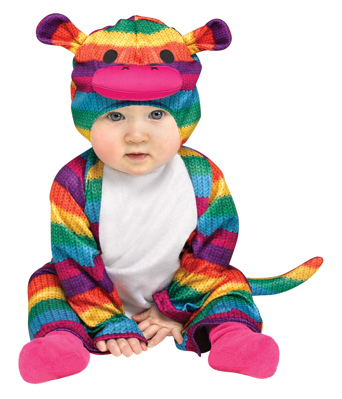  Sock Monkey Baby Costume