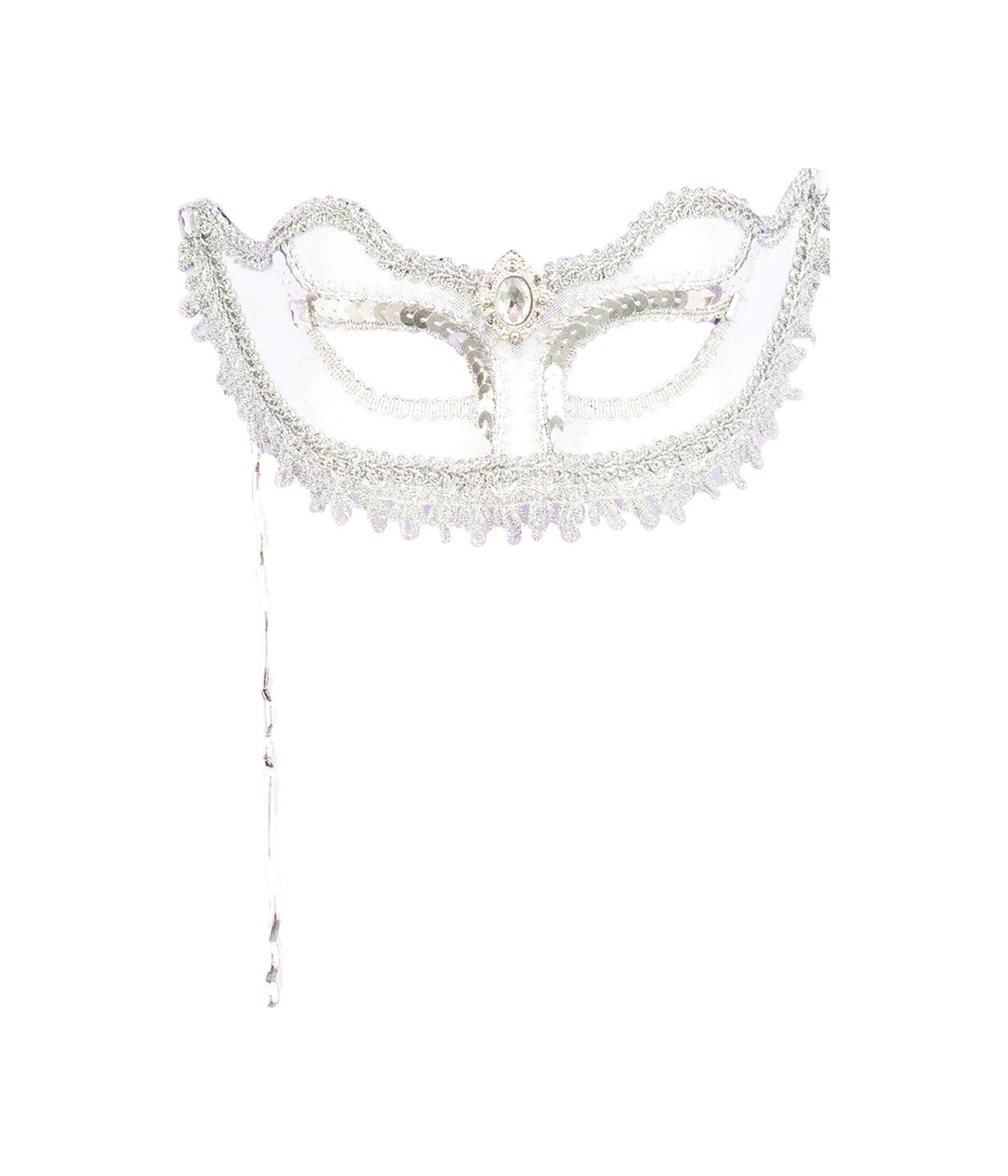  Venetian Masquerade Silver Mask