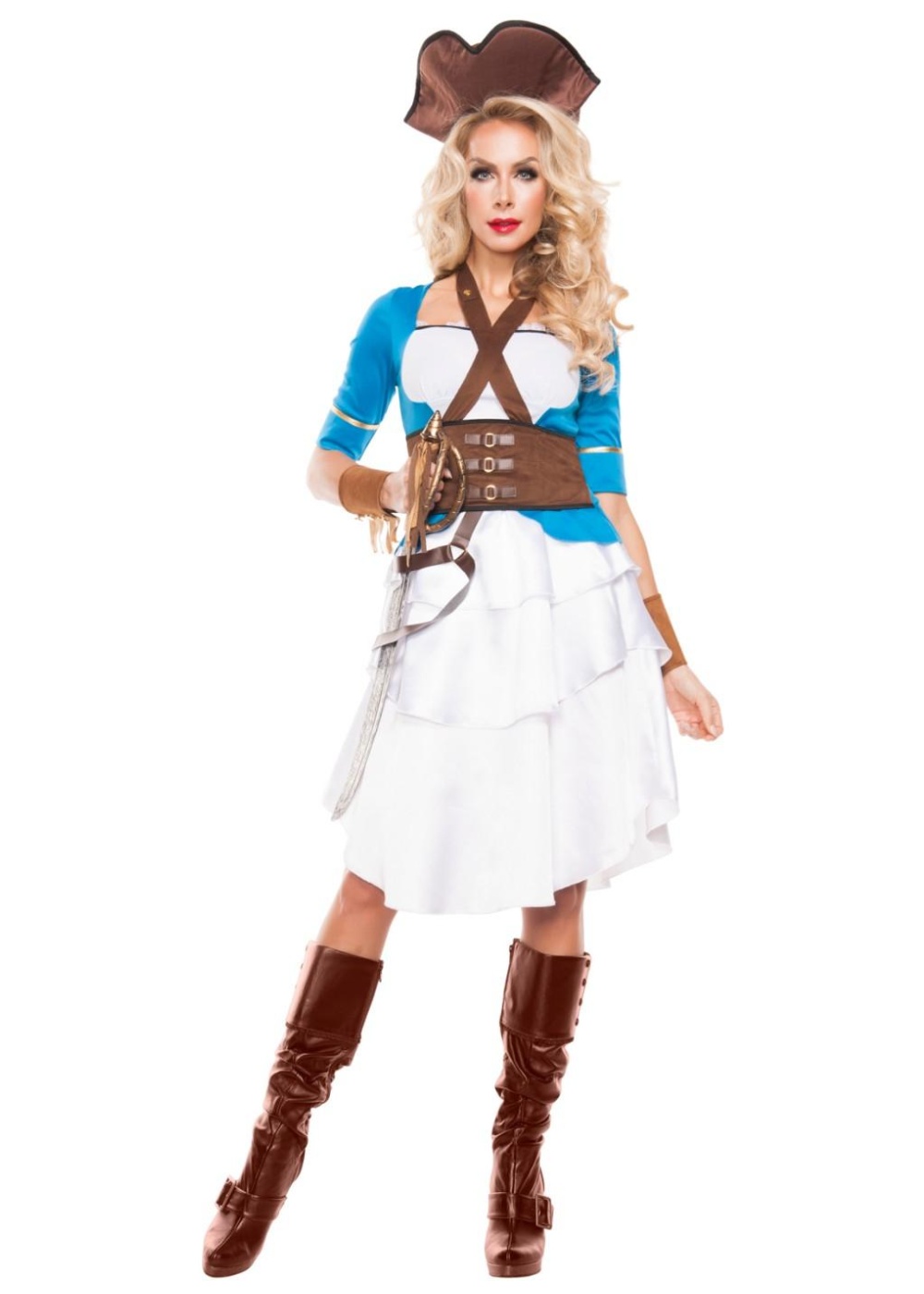  Womens Colonial Pirate Costume