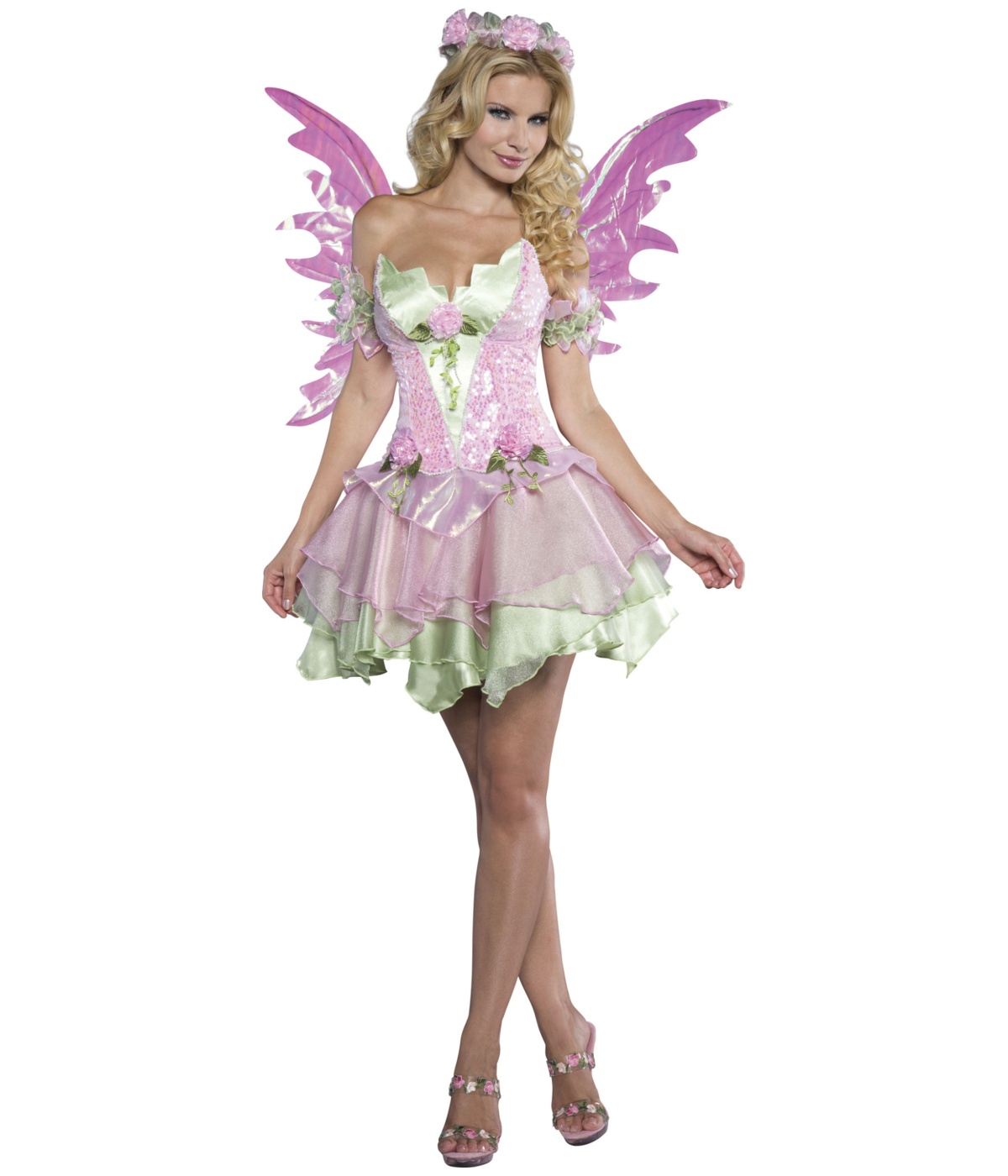  Womens Flirtatious Fairy Sexy Costume