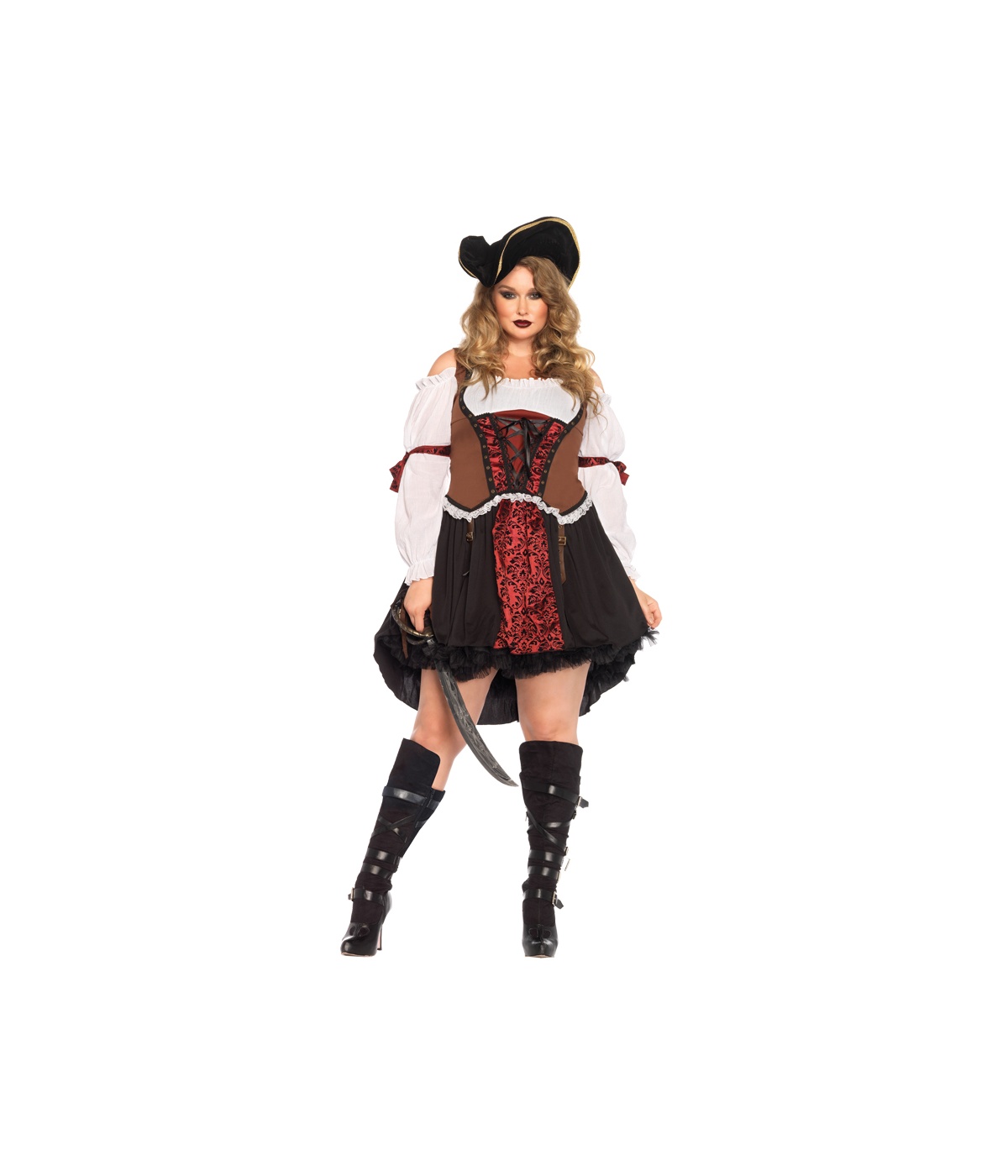 7 Seas Beauty Plus size Womens Pirate Costume - Pirate Costumes