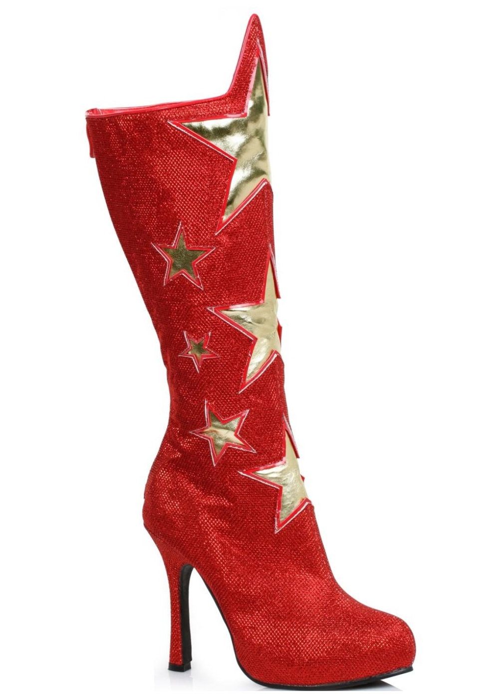  Womens Red Superhero Boots