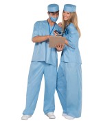 Zombie Doctor Halloween Adult Costume - Men's Costumes