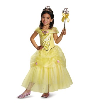 Belle Disney Girls Costume deluxe